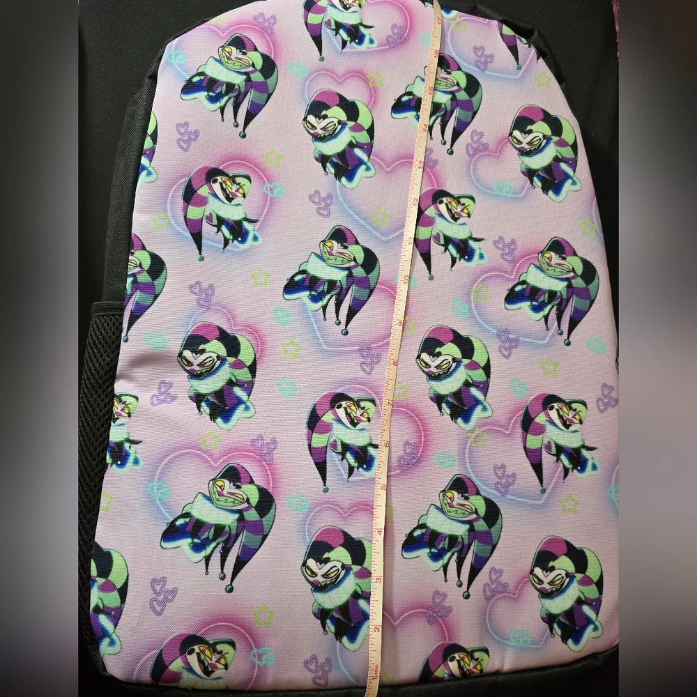 Hazbin Hotel Helluvaboss Bookbag! Fizzarolli Angel Dust Alastor Blitz New‎